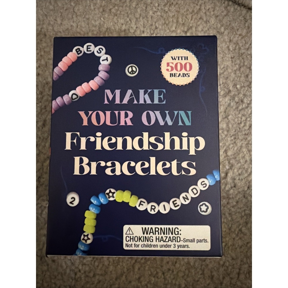 Make Your Own Friendship Bracelets:‎ With 500 Beads Paperback by Michelle Morgan